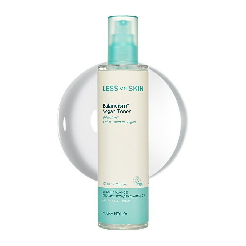 Holika Holika Less On Skin Balancism™ Vegan Toner – subalansuojantis veido tonikas